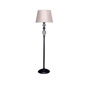 Vinner Siyah Kaplama Helezon Paslanmaz Metal Modern Lambader