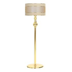 Vinner Solid Gold Kaplama Düz Metal Ayak Çift Şeritli Gold Mataro Vizon Lambader
