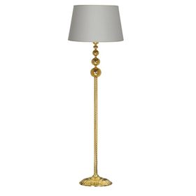 Vinner Vega Gold Üçlü Küre Tek Ayaklı Metal Gri Lambader