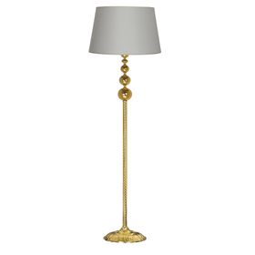 Vinner Vega Gold Üçlü Küre Tek Ayaklı Metal Gri Lambader