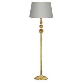 Vinner Vega Gold Üçlü Küre Tek Ayaklı Metal Gri Lambader