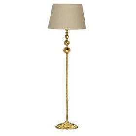 Vinner Vega Gold Üçlü Küre Tek Ayaklı Metal Krem Lambader