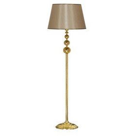 Vinner Vega Gold Üçlü Küre Tek Ayaklı Metal Mataro Vizon Lambader
