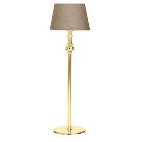 Vinner VNR0406SG038 Solid Gold Kaplama Düz Metal Ayak Çuval Bezi Efektli Lambader