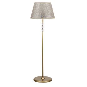 Vinner VNR1506DSCNC018 Siyah Kaplama Conic Düz Tek Ayak Metal Gold Şeritli Haki Yeşil Lambader