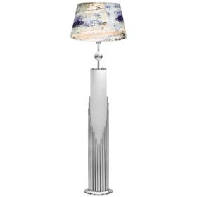 Vinner VNRDHKKLMB039 Doha Krom Kaplama Gövde Işıklı Özel Tasarım Blumixed Metal Lambader