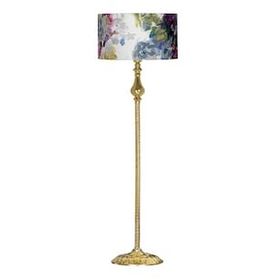 Vinner VNRMADGKLMB039 Madelyn Gül Desenli Gold Kaplama Burgulu Metal Lambader
