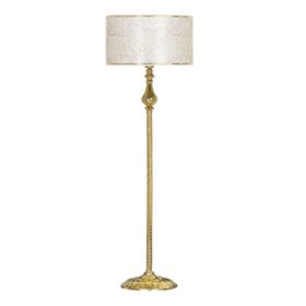 Vinner VNRMADGKLMB064 Madelyn Gold Şeritli Sarı Kırçıl Gold Kaplama Burgulu Metal Lambader