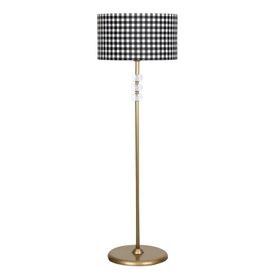 Vinner VNRMADGKLMB072 Madelyn Kimya Desenli Gold Kaplama Burgulu Metal Lambader