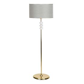 Vinner VNRMADGKLMB086 Madelyn Gold Şeritli Haki Gold Kaplama Burgulu Metal Lambader