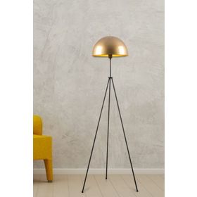 Vinner VNRMNTTRPLMD001 Siyah Kaplama Boyu Ayarlanabilir Mantar Metal Tripod Lambader