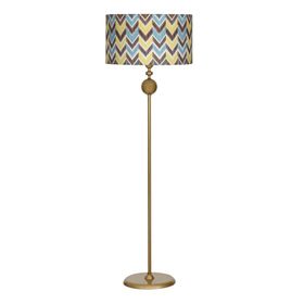 Vinner VNROSLOESDZLM0107006 Ottowa Eskitme Tekli Küre Metal Ayaklı Çvş Desenli Lambader