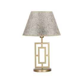 Vinner VNRPUGLIAEMGA01001 Puglia Eskitme Mat Gold Metal Sarı Kırçıl Abajur