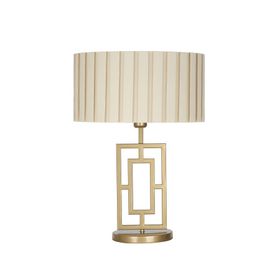 Vinner VNRPUGLIAEMGA01019 Puglia Eskitme Mat Gold Metal Kırma Krem Abajur