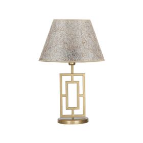 Vinner VNRPUGLIAEMGA01038 Puglia Eskitme Mat Gold Metal Sarı Kırçıl Abajur