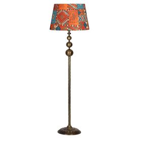 Vinner VNRVGAEKLMB036 Vega Eskitme Üçlü Küre Tek Ayaklı Metal Cappadocia Desenli Lambader