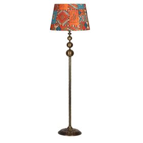 Vinner VNRVGAEKLMB036 Vega Eskitme Üçlü Küre Tek Ayaklı Metal Cappadocia Desenli Lambader