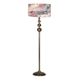 Vinner VNRVGAEKLMB092 Vega Eskitme Üçlü Küre Tek Ayaklı Metal Redmixed Lambader