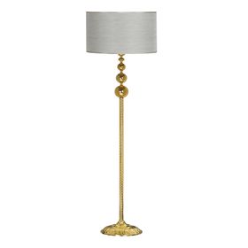Vinner VNRVGAGKLMB018 Vega Gold Üçlü Küre Tek Ayaklı Metal Pre Gri Lambader