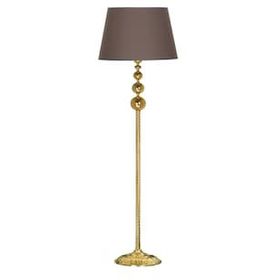 Vinner VNRVGAGKLMB033 Vega Gold Üçlü Küre Tek Ayaklı Metal Greysland Lambader