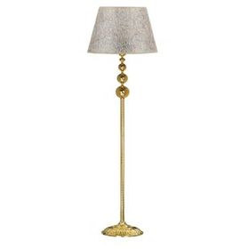 Vinner VNRVGAGKLMB036 Vega Gold Üçlü Küre Tek Ayaklı Metal Sarı Kırçıl Lambader