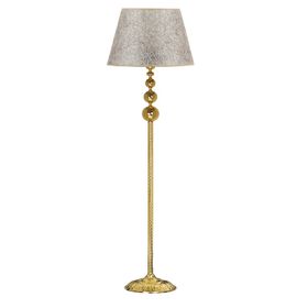 Vinner VNRVGAGKLMB036 Vega Gold Üçlü Küre Tek Ayaklı Metal Sarı Kırçıl Lambader