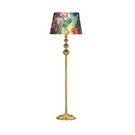 Vinner VNRVGAGKLMB037 Vega Gold Üçlü Küre Tek Ayaklı Metal Violet Lambader