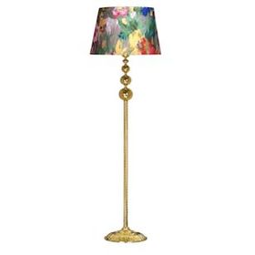 Vinner VNRVGAGKLMB037 Vega Gold Üçlü Küre Tek Ayaklı Metal Violet Lambader