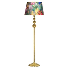 Vinner VNRVGAGKLMB037 Vega Gold Üçlü Küre Tek Ayaklı Metal Violet Lambader