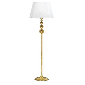 Vinner VNRVGAGKLMB046 Vega Gold Üçlü Küre Tek Ayaklı Metal Organize Beyaz Lambader