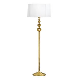 Vinner VNRVGAGKLMB046 Vega Gold Üçlü Küre Tek Ayaklı Metal Organize Beyaz Lambader