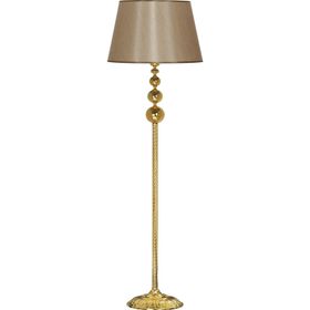 Vinner VNRVGAGKLMB049 Vega Gold Üçlü Küre Tek Ayaklı Metal Mataro Vizon Lambader