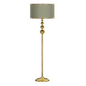 Vinner VNRVGAGKLMB087 Vega Gold Üçlü Küre Tek Ayaklı Metal Gold Şertili Haki Lambader