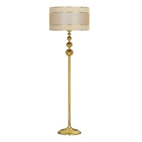 Vinner VNRVGAGKLMB091 Vega Gold Üçlü Küre Tek Ayaklı Metal Çift Gold Şertili Mataro Vizon Lambader