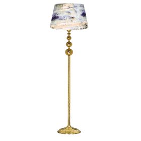 Vinner VNRVGAGKLMB094 Vega Gold Üçlü Küre Tek Ayaklı Metal Blumixed Lambader