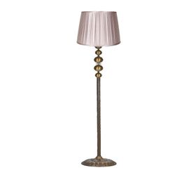 Vinner VRNLMBD2155022 Eskitme Burgulu 4'lü Küre Kristal Pileli Vizon Lambader