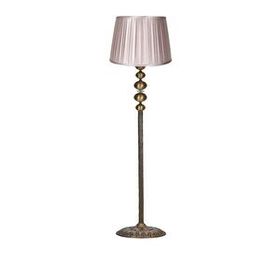 Vinner VRNLMBD2155022 Eskitme Burgulu 4'lü Küre Kristal Pileli Vizon Lambader
