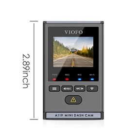 Viofo A119 Mini 2K 1440P 5GHz WiFi GPS'li Araç Kamerası