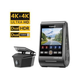 Viofo A229 Ultra 4K+4K Sony Starvis 2 Sensörlü Dual HDR Wi-Fi 6 GPS'li 2 Kameralı Ön ve Arka Dış Su Geçirmez Araç Kamerası