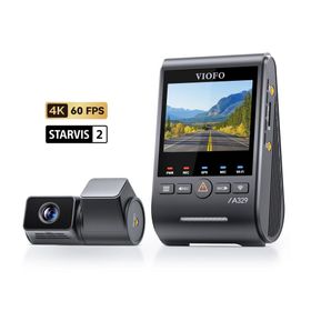 Viofo A329T 4K 60 FPS 2K Wi-Fi 6 HDR Sony STARVIS 2 Sensör GPS'li 2 Kameralı Ön Telefoto SSD Destekli Araç Kamerası