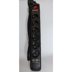 Violeda TVL-6010 Siyah 6'lı Usb Akım Koruma Grup Priz