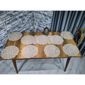Violet Cappucino Kordone 7 Parça Yemek Takımı