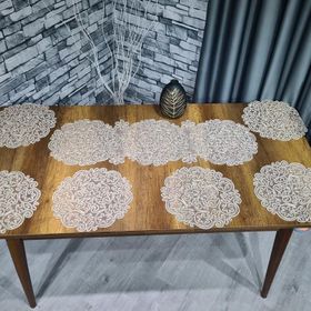 Violet Cappucino Kordone 7 Parça Yemek Takımı