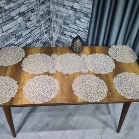 Violet Cappucino Kordone 7 Parça Yemek Takımı