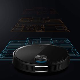 Viomi V3 Vacuum Cleaner Siyah Robot Süpürge Teşhir-Outlet