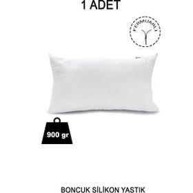 Vionel Home 900 gr 50x70 cm Beyaz 1 Adet Fermuarlı Antialerjik Yastık Boncuk Silikon Pamuklu Kılıf
