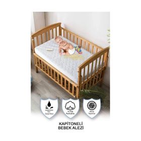Vionel Home Pamuk Kapitone Full Kenar Fitted Bebek ve Çocuk Yatak Koruyucu