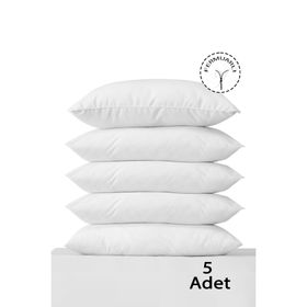 Vionel Home Pamuklu 50x70 cm Beyaz 5 Adet İç Astar Yastık Kılıfı