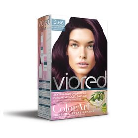 Viored Color Art 3.66 Patlıcan Moru Set Saç Boyası
