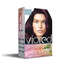Viored Color Art 3.66 Patlıcan Moru Set Saç Boyası